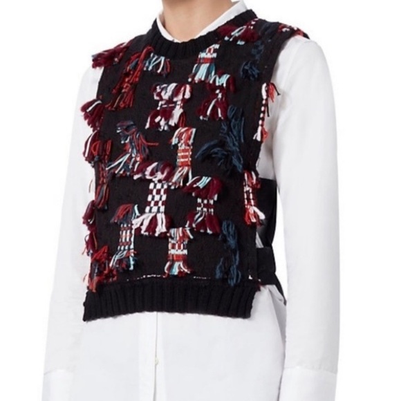 Sea New York Multicolor Confetti Knit Sweater Vest - Picture 3 of 9